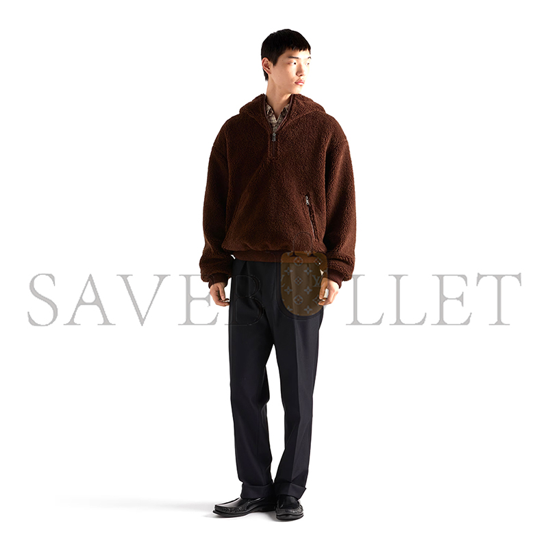Pra*a wool blend hoodie sgc970